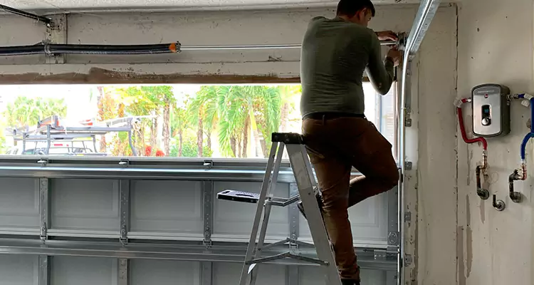 Garage Door Tension Spring Replacement in Royal Palm Beach, FL