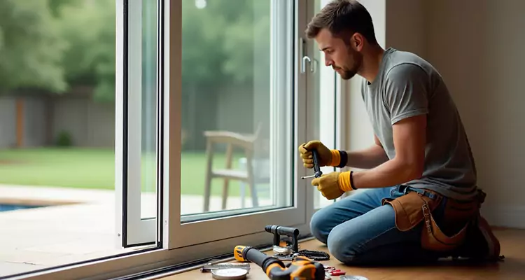 Squeaky Sliding Patio Doors in Royal Palm Beach, FL