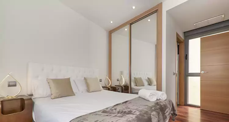 Sliding Wardrobe Door Mirror Replacement in Royal Palm Beach, FL