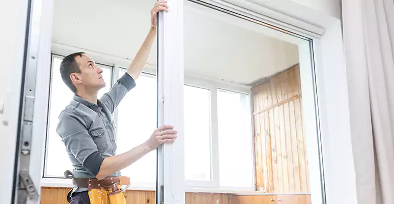 Aluminum Storefront Door Repair in Royal Palm Beach, FL