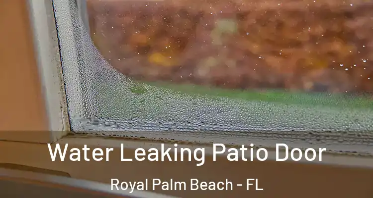 Water Leaking Patio Door Royal Palm Beach - FL